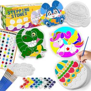 Kit de coloriage et de graffiti DIY en plâtre pour enfants BJQ OEM, kit d'art éducatif, modèle BJQ-445, origine CN/GUA, pour le développement intellectuel - Product Image 4