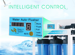 5 giai đoạn 200 GPD thương mại thẩm thấu ngược hệ thống lọc nước lọc trầm tích + GAC + CTO Bộ lọc carbon với bơm tăng áp - Product Image 5