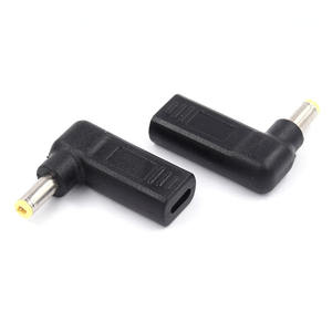 Adaptador de fuente de alimentación para portátil tipo C hembra a DC 5,5x2,5mm macho con adaptador PD engañoso para Lenovo/Asus/Dell/HP - Product Image 4