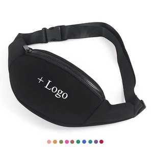 2025 personnalisé haute qualité léger personnalisé minimaliste blanc réglable ceinture taille sac poitrine Sport néoprène <span class=keywords><strong>Fanny</strong></span> Pack - Product Image 2