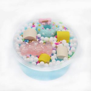 Hot Kid Toy Scented Creative Accessories Multi Colors Clay <b>Plastic</b> Eco-friendly Fluffy Foam Slime Educational <b>Putty</b> Toysrunner - Product Image 1