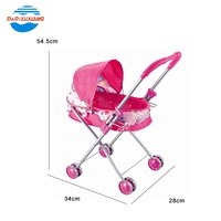 DADI OEM/ODM le plus populaire de sécurité en fer bébé poupée chariot jouet poupée chariot jouets bébé poupée poussette pour enfants