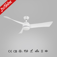 Ventilador de Techo 1stshine con Control Remoto, de Alta Calidad, Alto Rendimiento, Estilo Lujoso, Mejor Calificado, Estable, Resistente a la Oxidación, con Luz LED