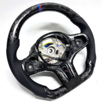 Volant BMW G80 en tissu sergé 3K pour F90 G20 G82 G05 F40 G87 G30 G01, installation plug and play