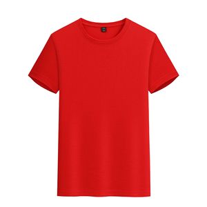 Camiseta básica de cuello redondo de algodón puro liso con logotipo personalizado para niños y niñas, Camiseta cómoda para niños suave y agradable a la piel - Product Image 4