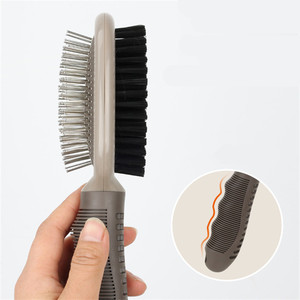 Spazzola per Animali Domestici Lynpet a Doppia Faccia in Plastica di Lusso, Pettine per Cani e Gatti, Facile da Usare per Pulizia del <span class=keywords><strong>Pelo</strong></span>, Rimozione di Nodi, Grovigli e <span class=keywords><strong>Pelo</strong></span> Morto - Product Image 3