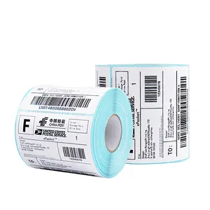 Thermal Printer 4" X 6" White Perforated Direct Thermal Address Shipping Labels Compatible Fan Fold 4x6 Label