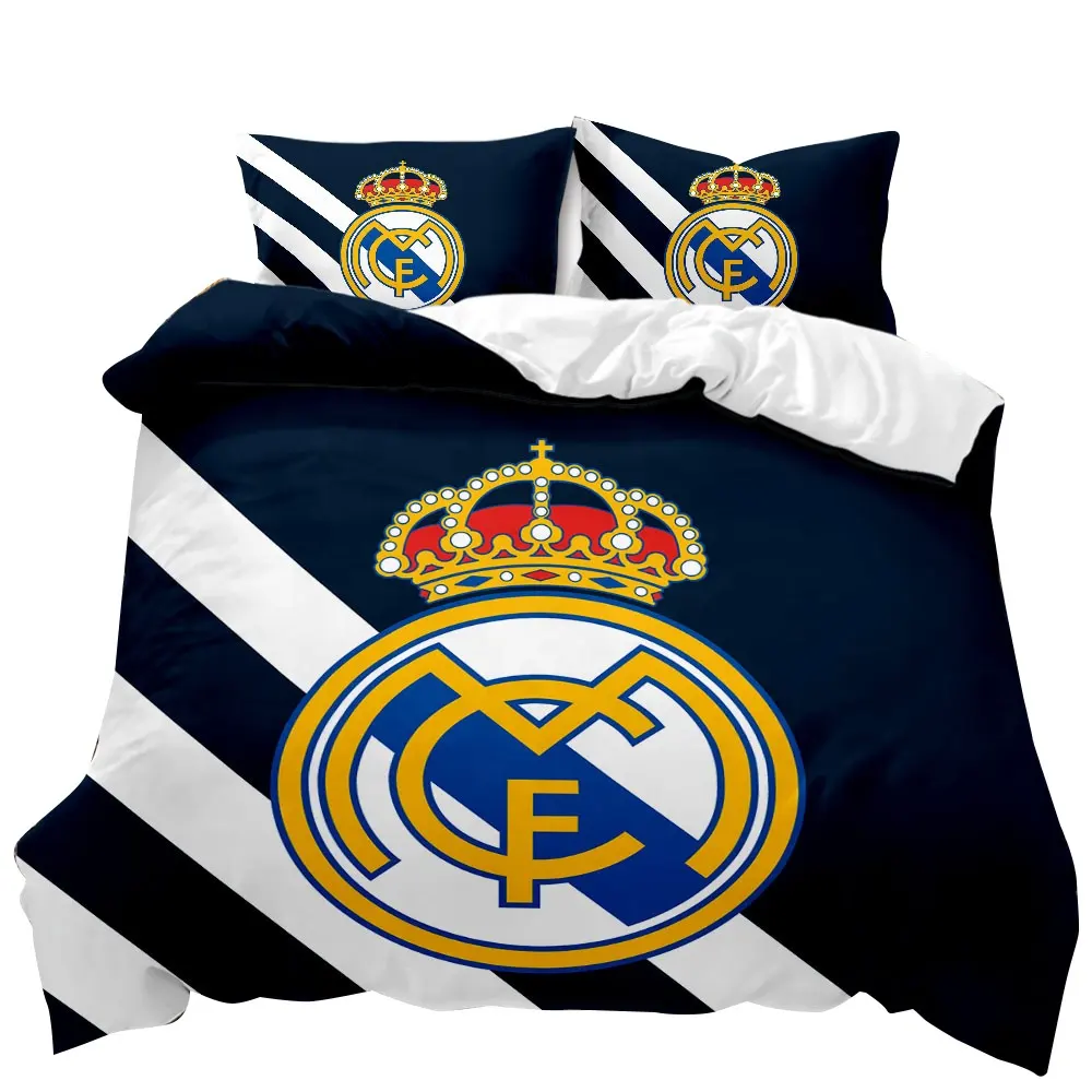 Football Club Bed Sets 3D printing Bedding Set King Size Comforter Set Twin Single Duvet Cover NO Bed Sheets Home textile