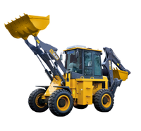 XC8-C2570 Mini Loader Performa Tinggi Merek Ternama 2.5 Ton Mini Backhoe Loader Tersedia Dengan Garansi 1 Tahun