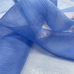 OEM ODM <span class=keywords><strong>tessuto</strong></span> leggero e traspirante crêpe georgette 100% puro <span class=keywords><strong>tessuto</strong></span> <span class=keywords><strong>di</strong></span> <span class=keywords><strong>seta</strong></span> crinkle chiffon per il vestito - Product Image 4