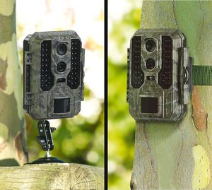4k 32MP không thấm nước IP66 tầm nhìn ban đêm săn bắn trò chơi máy ảnh ống kính đôi 940nm hồng ngoại dẫn thời gian trôi đi video trinh sát cho động vật hoang dã - Product Image 5