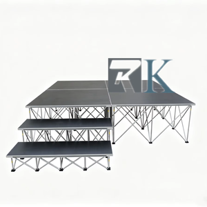 เวทีอลูมิเนียมสำหรับงานแต่งงาน แผ่นไม้อัดสำหรับฉากหลังงานแต่งงาน ถ่ายรูปคู่บ่าวสาว - Product Image 1