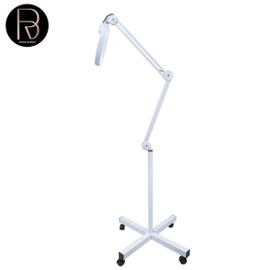 Hot Sale Adjustable LED <b>Magnifying</b> Lamp Standing Beauty Salon Equipment with Lash Lamp Phone Holder - Product Image 5