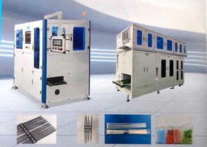 Automatic Cutting and Packing <b>Machine</b> for Injection Molded Nylon Cable Ties Fir Tree Ties Self-Locking - Product Image 2