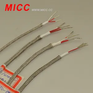 MICC 32AWG Strand wire, twisted construction RTD-PTFE /PTFE/SCREEN-3*13/0.2mm