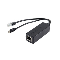 Sortie cc active IEEE802.3 af/at POE Splitter Module d'alimentation PoE 48V à 5V pour caméra sans fil AP