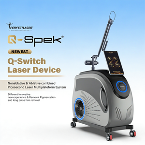 Perfectlaser Q-Switch Laser à impulsions longues pour l'<span class=keywords><strong>épilation</strong></span>, soin de la peau multifonction, rajeunissement, élimination des tatouages, machine laser de beauté - Product Image 1