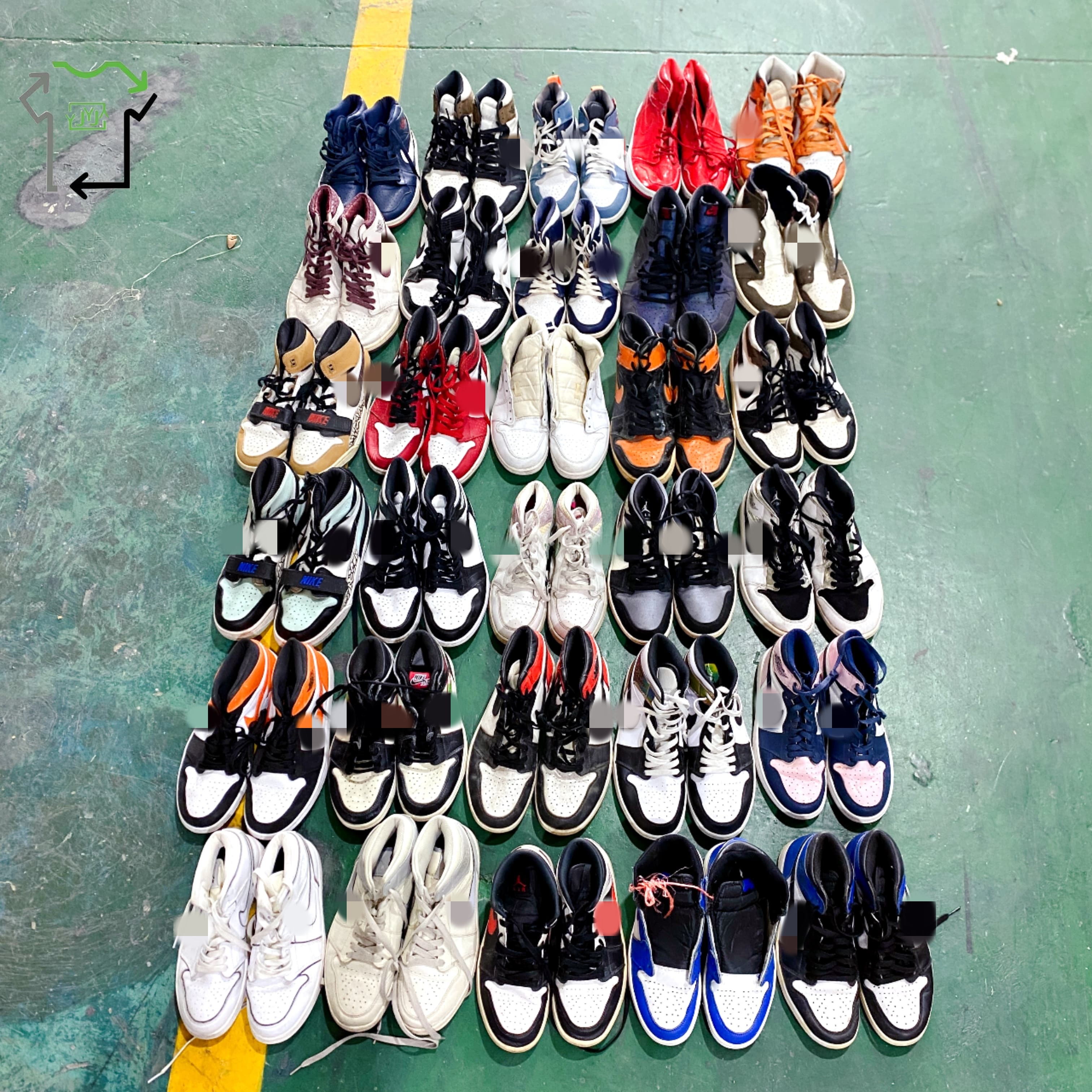 Used Skate Shoes High Quality Second Hand Sneakers