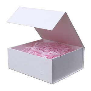 Premium Folding Carton Proposal Hair Accessories Magnetic Gift Box romantic gift paper box