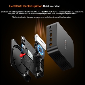 Mini PC Desktop Panlei N150 con Doppia Porta di Rete, Processore Pentium/Celeron, Garanzia Triennale, Grafica Integrata, Senza Tastiera/Mouse per Casa - Product Image 3