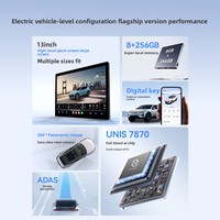 Ai Intelligent Car Display Grand écran de contrôle central USB haute définition panoramique 360 Image pour tableau de bord de navigation