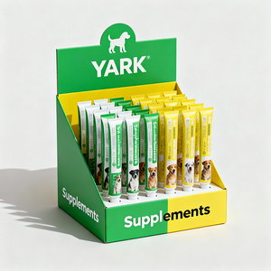 Folding Cardboard Corrugated Paper Counter Display <b>Box</b> Store <b>Cookie</b> Pocket Snack Food Product Retail Display <b>Box</b> for Shop - Product Image 3