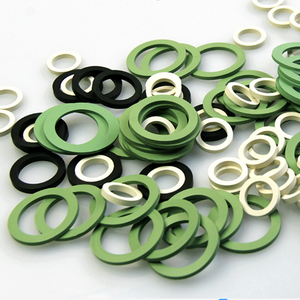 Rondella di gomma rotonda rotonda grigiosa modellata su misura in Silicone - Product Image 6