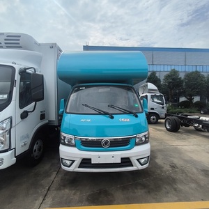 Camion Furgone Mobile per Vendita Cibo Dongfeng Tuyi Saling Diesel Manuale Nuovo, Unità di Vendita Alimentare di Piccole e Medie Dimensioni Euro 3, Negozio Mobile in Vendita - Product Image 2
