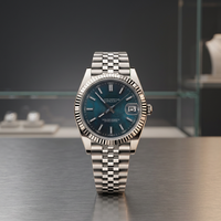 Montre analogique de plongée Seiko NH35 avec mouvement saphir, bracelet Jubilee, index argentés, logo S, 36 mm, 39 mm, résistante à l'eau, pour dropshipping