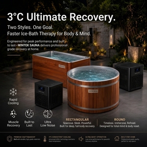 Vasca Idromassaggio Premium <span class=keywords><strong>a</strong></span> <span class=keywords><strong>Legna</strong></span> con Rivestimento in Acciaio Inox e Stufa Interna per Spa Esterna per Tutte le Condizioni Meteo - Product Image 6