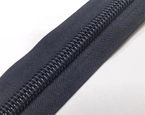 Máy bán hàng tự động mẫu vải SBS Textile, vải khóa kéo nylon, kích thước tùy chỉnh, thương hiệu 10 #   Khóa kéo dài thân thiện với môi trường dành cho gia đình - Product Image 4