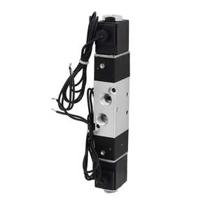 ขดลวดคู่นิวเมติก5/2ทางโซลินอยด์วาล์ว DC12V DC24V AC24V AC220V AC380V 4V120-06พลังงานด้วยตนเองพร้อมโครงสร้างนำร่อง - Product Image 4