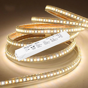 Alimentation LED à tension constante 30W 60W 75W 100W 150W 200W PF 0.95 pour bande LED 200-240V AC-DC 12V 24V IP20 - Product Image 1