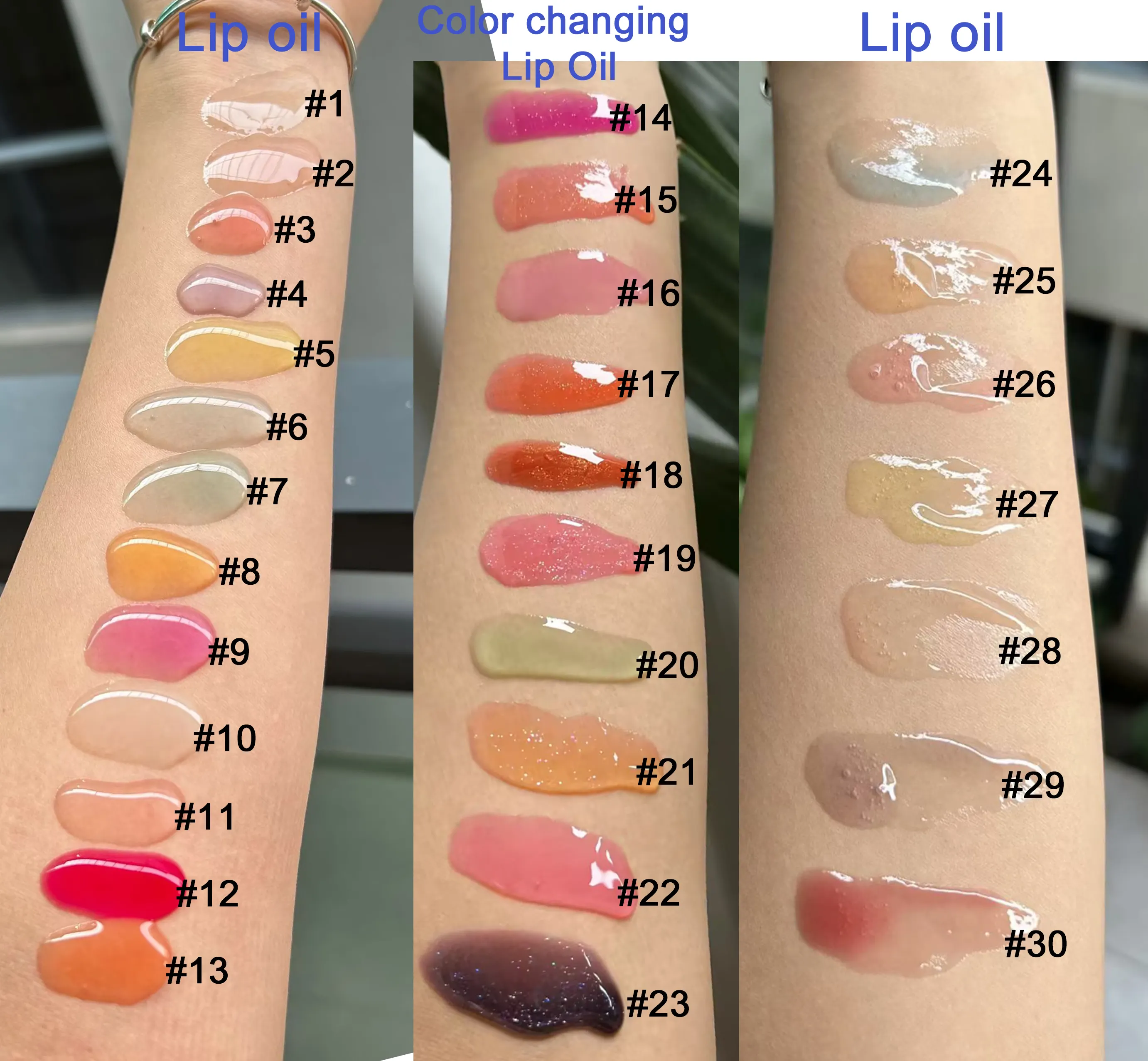 Custom your brand hydrating Private label lip gloss vendor Make Your Own Lip Gloss with Custom Lip Gloss Tubes Glitter LipGloss