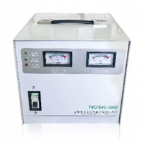 Nouveaux stabilisateurs de tension AVR haute précision monophasés 220V en cuivre et PC avec affichage numérique SVC haute efficacité