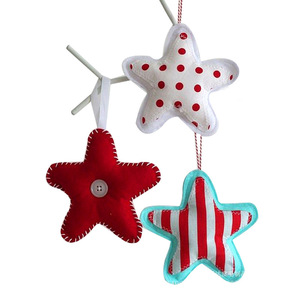 Transfrontalier bricolage décorations de noël laine feutre tissu <span class=keywords><strong>pain</strong></span> d'épice homme chaussettes vacances champ ornements pour cadeau de vacances donnant - Product Image 5