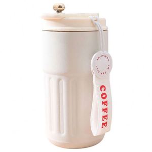 Stainless Steel Tumbler With Temperature Display Digital Lid Vacuum Insulated <b>Coffee</b> Mug For Office Use - Product Image 2