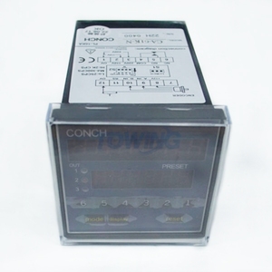 CONCH CA-61K-N 6-stelliger Digitaler Voreinstellbarer Zähler NPN Impulseingang 1 Relaisausgang Einstellbare Verzögerung AC110-240V Mehrfach-Reset-Modus - Product Image 2