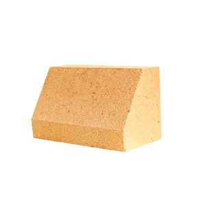 Wedge refractory fire clay brick for steel mill heating furnace