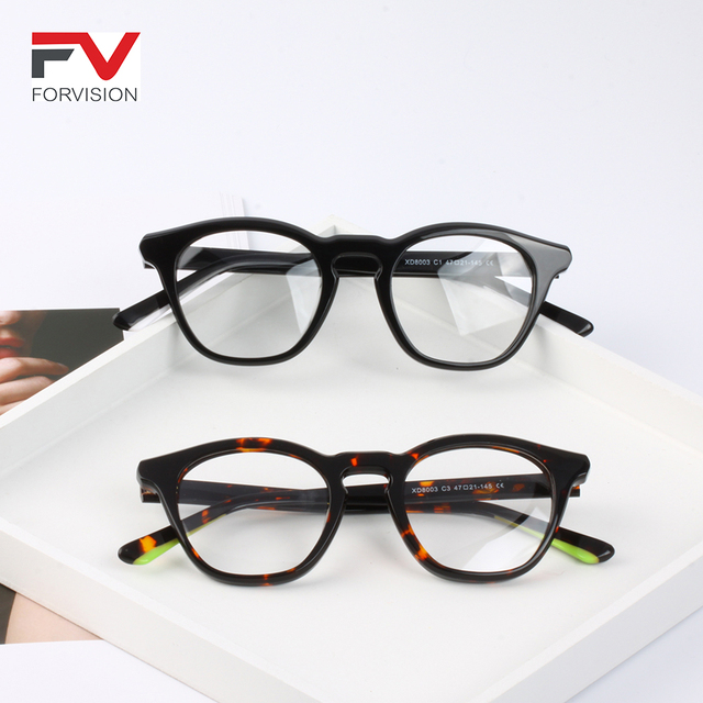 Round Optical Glasses Transparent Frame Clear Lens Eyewear Non-prescription Eyeglasses for Women