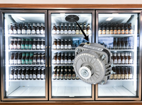 Moteur de ventilateur à pôles ombragés monophasé pour congélateur et vitrine