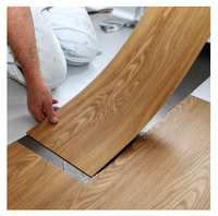 Alta calidad PVC impermeable ambientalmente durabilidad mármol suelo pegatina apartamento suelo vinilo tablón para comercial