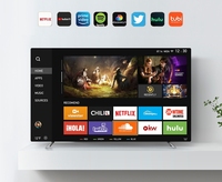Venta al Por Mayor de Televisores Smart TV LED 4K y Android de Alta Calidad UHD 32 40 43 55 65 85 Pulgadas con Google TV