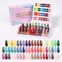 Kit Cadeau de Vernis Gel 60 Couleurs – Une Bouteille, Une Couleur – Application en une Seule Traite – Brillance Durable – Fournisseur d'Usine