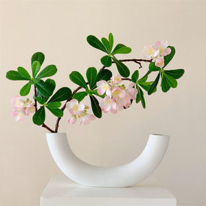 Flor Artificial de Pittosporum Tobira de Qingyu Chronicle, Rama Individual de Seda Suave, Decoración para Interiores y Bodas - Product Image 1