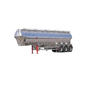 New MaterialLimited Fuel TankerSteel Oil Semi Trailer, 40/42/45cbm Stainless Steel l Tank Semi tractor trucks With big promotion