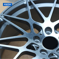 Pour BMW-200 DEAN FORGED DP218 17/18/19/20" Gris clair mécanisé, jante en alliage d'aluminium 6061, design maillé, légère et personnalisée