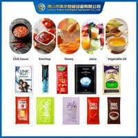 Machine de remplissage et d'emballage de sachets de sauce tomate, de pâte de tomate, de ketchup, de catchup YH 2-150ML