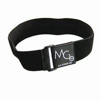 Bande élastique en nylon à boucle non enroulée Stretch Hook and Loop Tie Strap