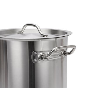 130L multicapacity большой емкости кастрюля для супа из нержавеющей стали бульона с Цена по прейскуранту завода-изготовителя коммерческие металлических кастрюля для супа с крышкой - Product Image 2
